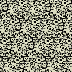 Halloween Bat and Moonlight Seamless Texture