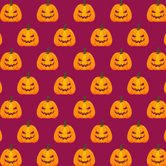 Halloween Symbols Seamless Texture Collection