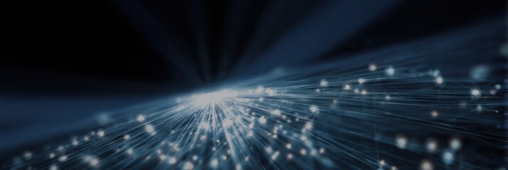 High-Quality Modern Semiconductor Digital Hub Concept for Technology Marketing Secure Data Flow and Cybersecurity in Professional AI Networks