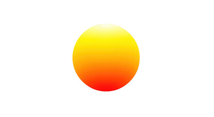 Gradient Orange and Yellow Sphere featuring sphere, gradient, orange, yellow, circle creative concept emphasizing detail quality