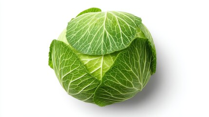 Obraz premium Cabbage Vegetable Isolated
