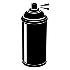 Spray Paint Can Vector Illustration Creative Graffiti and Art Design Elements