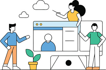 design and development illustrations  collection o.eps