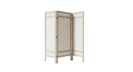 Foto elegant threepanel folding screen divider memperlihatkan detail accessory, screen, object, home, separation dengan sentuhan artistik.