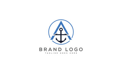 Fototapeta premium letter A logo design vector template design for brand.