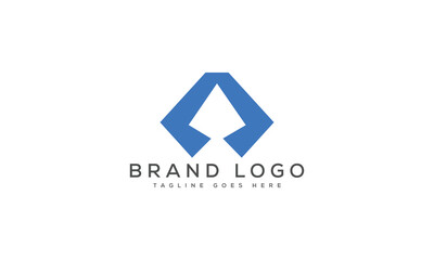 letter A logo design vector template design for brand.