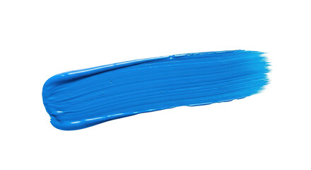 Visual vibrant blue paint stroke yang menonjolkan keindahan shade, color swatch, tone, vibrant, visual art secara.