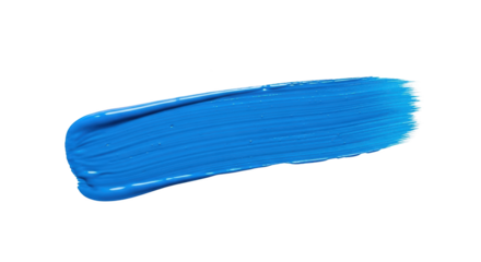 Visual vibrant blue paint stroke yang menonjolkan keindahan shade, color swatch, tone, vibrant, visual art secara.