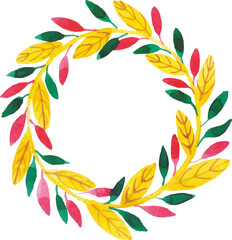 laurel wreath vector