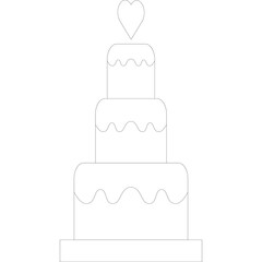 Abstract dotted figure illustration with transparent background white void simple outline vector graphic