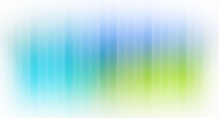 Colorful reflective glass gradient with ribbed morphic surface