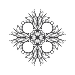 abstract floral ornament