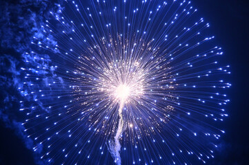 夜空を彩る花火