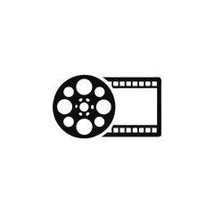 movie film cinema logo vector design illustration