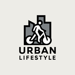 Connected City Living &ndash; Flat Urban Symbol