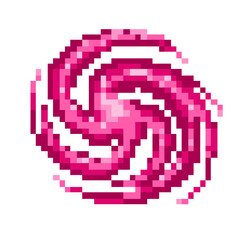 Obraz premium Pixelated Star Sparkles Galaxy