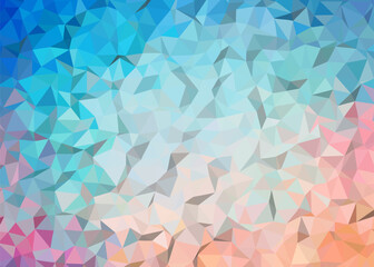 abstract colorful low poly background, abstract geometric background, abstract triangle background	