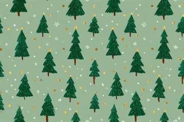 Obraz premium christmas trees background