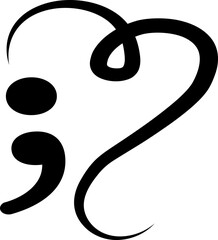Semicolon Tattoo