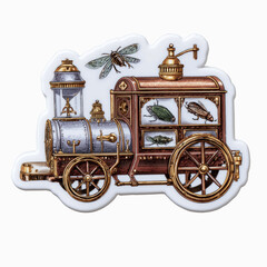 Steampunk Insect Discovery Train