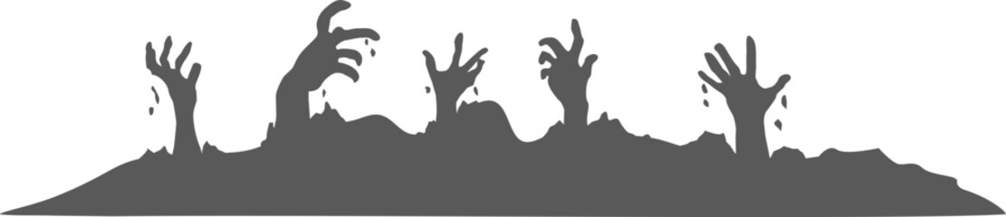 Zombie hands,   Halloween theme