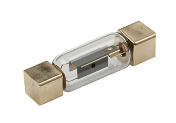 Small Glass Fuse on transparent background