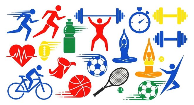 Fitness health exercise sport workout gym training healthy lifestyle activity wellbeing recreation 100 - Powered by Adobe