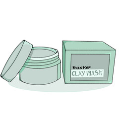 Clay Mask Jar 
