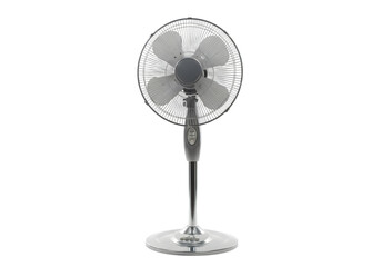 Cooling Stand Fan on transparent background