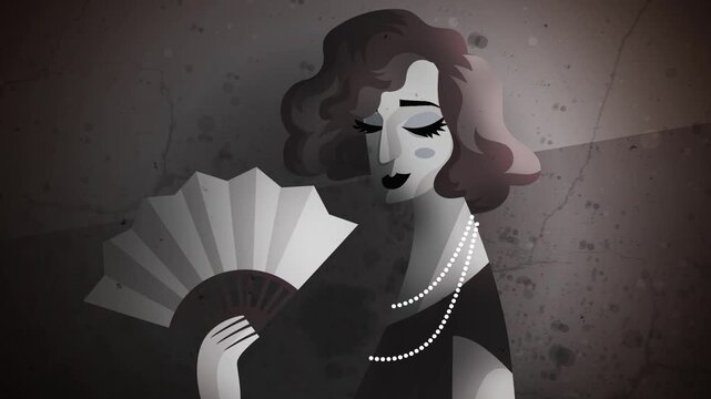 danish girl man transformation in woman in black and white