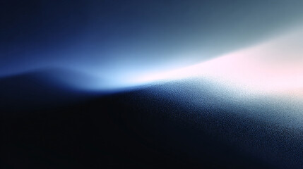 Smooth ombre blend of black, dark blue, navy, indigo, and sky blue tones. Features soft glow, subtle grain texture, and cool digital shimmer for elegant abstract design.
