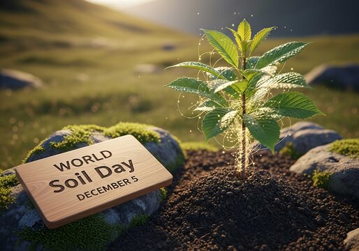World soil day december celebration for healthy environment
