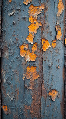 Fototapeta premium Rugged burnt metal surface featuring rust, grunge, and decay. Deep tones symbolize time, weathering, transformation, and the resilience of industrial materials. 