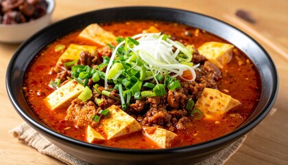 熱々で香り立つ本格麻婆豆腐　旨辛な中華料理の定番1