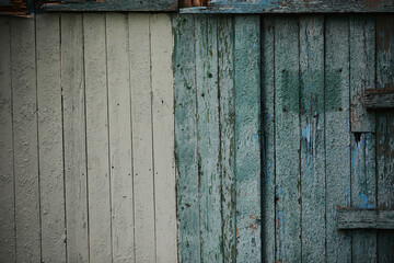 Rustic Weathered Wooden Doors Showcasing Vintage Texture and Patina
