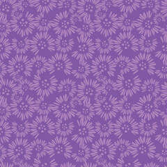 Fototapeta premium textile design with abstract flower pattern