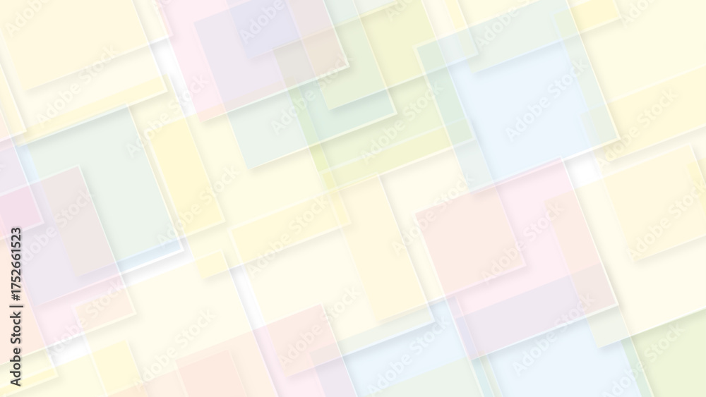 Sticker minimal tech lines and white light grey modern seamless business technology concept geometric shapes