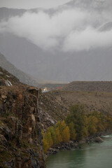 Mountain Landscape with River