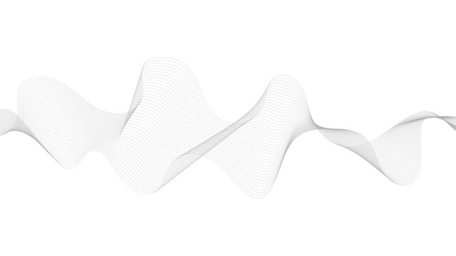 Abstract wave digital element for certificate design. Abstract black and whit wave element for design.