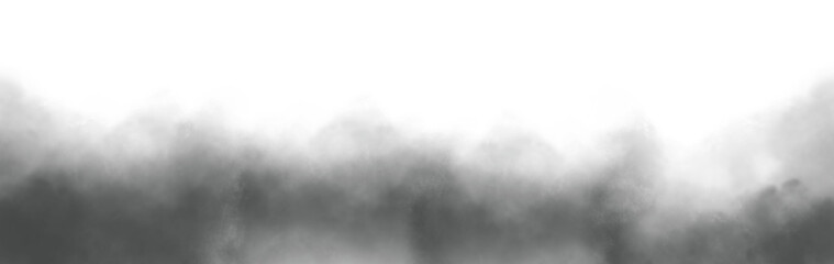 PNG fog texture isolated on transparent background. Steam special effect. Realistic fire smoke or mist. Border from smoke. Design element. Misty effect text or space
