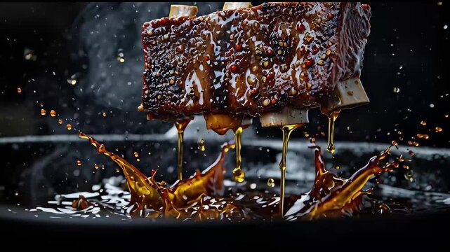 Ultimate BBQ Ribs Recipe: Juicy, Smoky, and Perfectly Glazed with a Mouthwatering Sauce Splash вЂ&ldquo; Master the Art of Grilled Pork Ribs for Unforgettable Summer Cookouts and Family Dinners