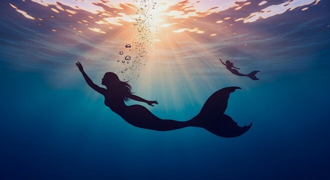 Illustration image of meramaid