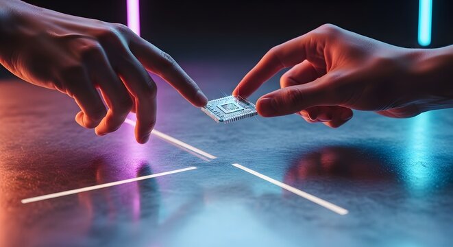 A woman’s hand on computer keyboard with faint X-ray overlay revealing bones as concept of technology and human anatomy
Name: Woman hand on keyboard with X-ray overlay