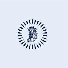 THESE HIGH QUALITY JESUS VECTOR FOR USING VARIOUS TYPES OF DESIGN WORKS LIKE T-SHIRT, LOGO, TATTOO AND HOME WALL DESIGN
