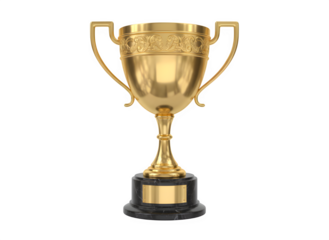 3D Design, Gold Trophy Champion Icon