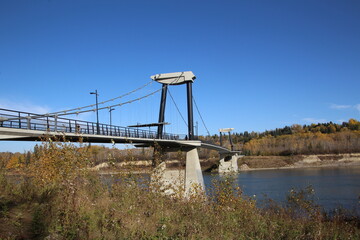 bridge over the river, Edmonton, Alberta