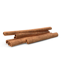 cinnamon sticks stacked on transparent background png
