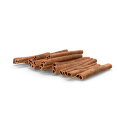 cinnamon sticks stacked on transparent background png