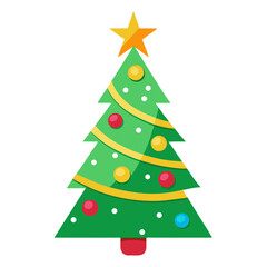 A beautifully decorated christmas tree with ornaments and lights