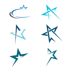 Luxury Star Logo | Elegant Gold Star Design | Premium Brand Symbol Vector Illustration